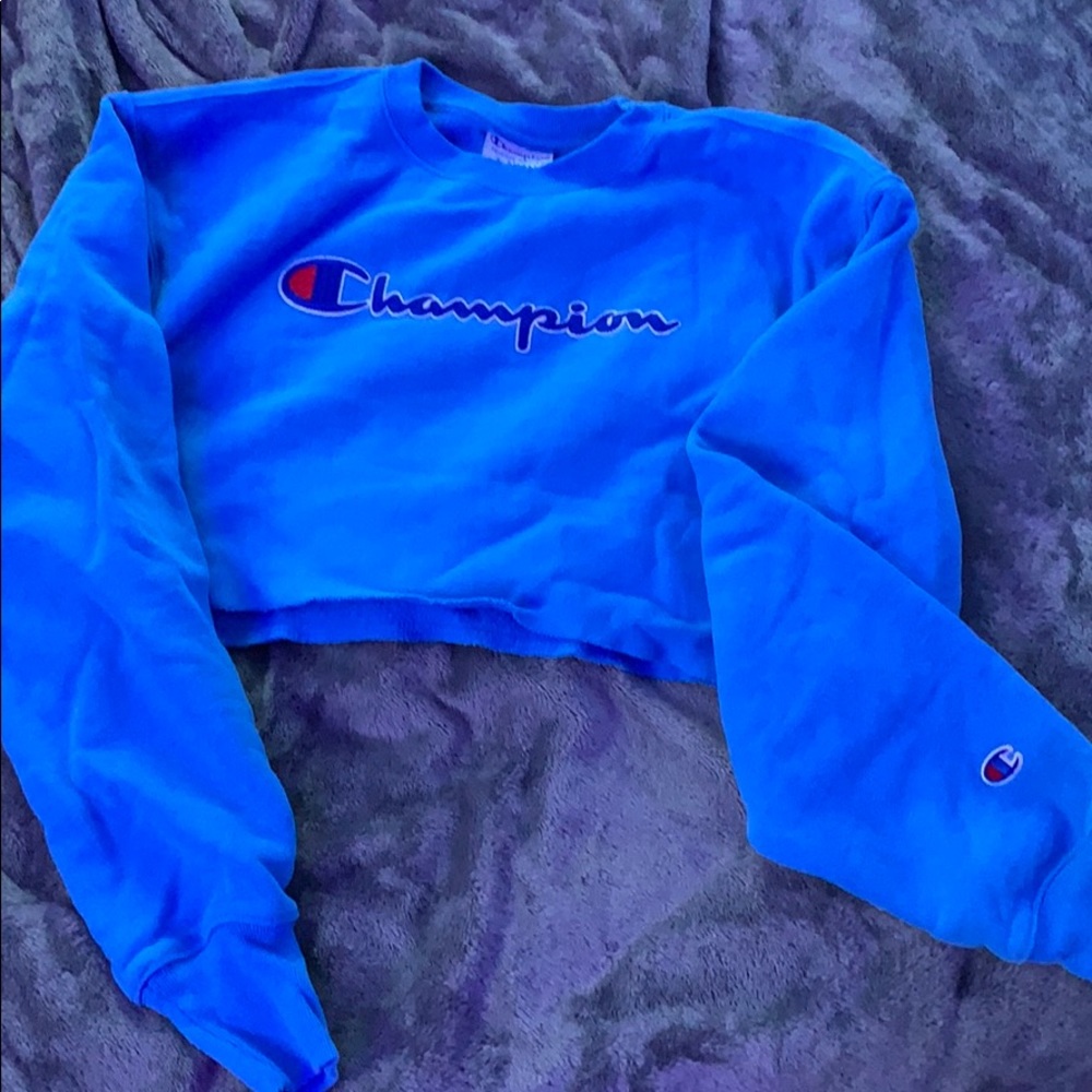 NWOT cropped champion sweatshirt